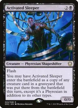 ~1x Activated Sleeper x1 ~NM~ DMC Magic the Gathering MtG~ - Image 1