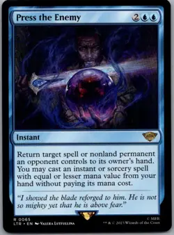 #65 Press the Enemy Universes Beyond LOTR Tales of Middle-earth Rare - Image 1