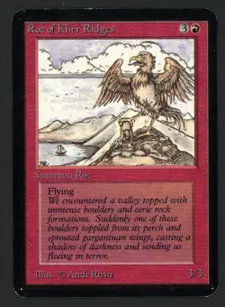 ***Alpha Roc of Kher Ridges*** MTG Alpha Magic Kid Icarus - Image 1