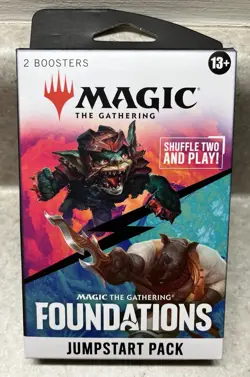 Magic The Gathering Foundations Jumpstart Boosters 2-Pack Sealed - Image 1