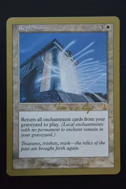 Magic The Gathering MTG REPLENISH WCD 2000: Tom Van de Logt LP Lightly Played - Image 1