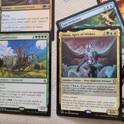 Whole COMMANDER Magic Deck - Heaven to Earth Games =ELEMENTALS RedBlueGreen Apex - Image 1