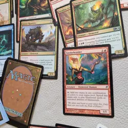 Whole COMMANDER Magic Deck - Heaven to Earth Games =ELEMENTALS RedBlueGreen Apex - Image 5