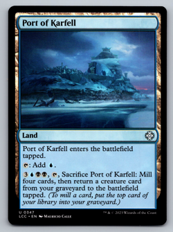 Port of Karfell U 0347 the Lost Caverns of Ixalan Regular - Image 1