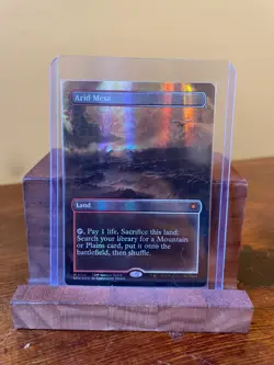 Arid Mesa (Borderless) (Dragonscale Foil) Special Guests Foil - Image 2