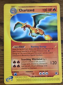 Pokemon Base Set Expedition # 40/165 non-holo CHARIZARD,,,not been played - Image 1