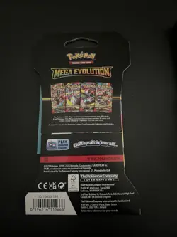 (VERY HEAVY) 33.01g Pokemon TCG Mega Evolution Sleeved Booster Pack (SEALED)✅ - Image 4