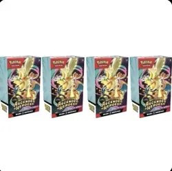 4 x Pokemon TCG: Mega Evolution-Ascended Heroes Booster Bundle (6 Packs) PRESALE - Image 1