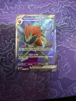 Pokemon TCG Journey Together N's Zoroark EX Holo Ultra Rare - Image 1