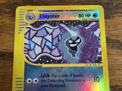 Pokemon Base Set Expedition # 47/165 Reverse Holo CLOYSTER never played - Image 2