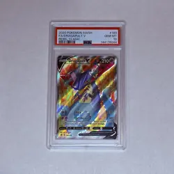 Dragapult V (Full Art) Ultra Rare SWSH02: Rebel Clash PSA 10 183/192 - Image 1