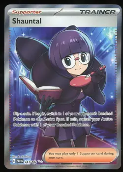 Pokemon Shauntal 243/182 Ultra Rare Paradox Rift NM - Image 1
