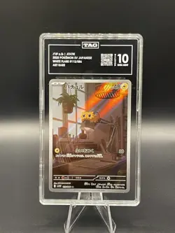 Pokemon Joltik SV11W White Flare 113/086 Art Rare Holo Japanese TAG Graded 10 - Image 1