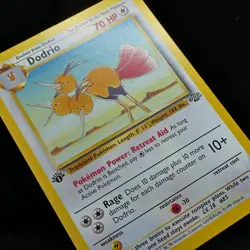 Pokemon TCG - Dodrio 34/64 Jungle Uncommon 1st Edition WOTC 1999 - EXC/NM - Image 1