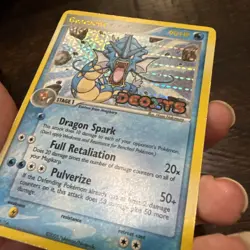2005 Pokemon EX Deoxys Gyarados Holo Reverse Holo Stamped #8/107 - Image 2