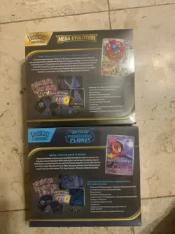 Pokemon Mega Evolutions and Phantasmal Flames ETB Sealed - Image 3