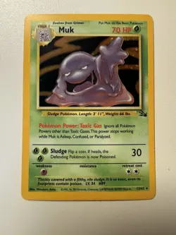 1999 Vintage Pokemon Muk 28/62 Fossil Holo - Image 1