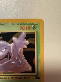 1999 Vintage Pokemon Muk 28/62 Fossil Holo - Image 5