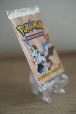 Pokemon TCG 1999 1st Edition Fossil Booster Pack Aerodactyl Art WOTC Sealed - Image 4