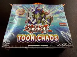 YUGIOH • TOON CHAOS • BOOSTER BOX • 1st EDITION • 24 PACKS • BRAND NEW SEALED - Image 2