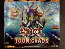 YUGIOH • TOON CHAOS • BOOSTER BOX • 1st EDITION • 24 PACKS • BRAND NEW SEALED - Image 3