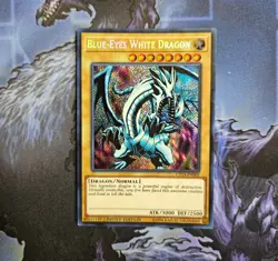 Blue-Eyes White Dragon - CT14-EN002 - Secret Rare - Limited Ed - LP - Image 1