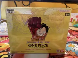 Sealed 500 Years In The Future Booster Box OP-07 English One Piece TCG W/ Case - Image 2