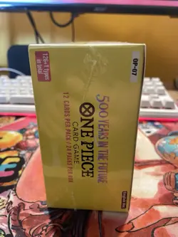 Sealed 500 Years In The Future Booster Box OP-07 English One Piece TCG W/ Case - Image 5