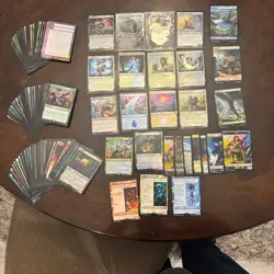 MTG Final Fantasy/Lorwyn Card Lot, Rare, Multiple Foils -Never Played - Image 1