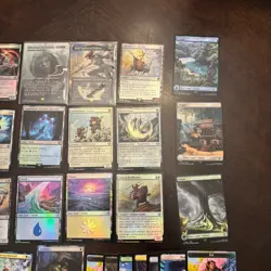 MTG Final Fantasy/Lorwyn Card Lot, Rare, Multiple Foils -Never Played - Image 3