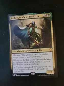 MTG Lathril, Blade of The Elves 100 Card Custom Commander Deck Decklist In Desc. - Image 1