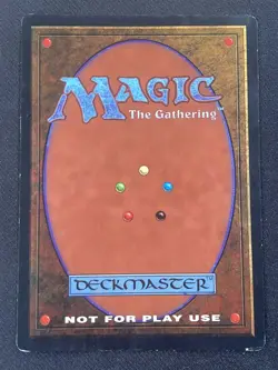 ***Chaos Orb Scrye Magazine Oversized Card*** MTG Promo Magic Kid Icarus - Image 2