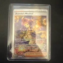 Acerola's Mischief 183/132 - Mega Evolution Pokemon TCG - M/LP Card - Image 1