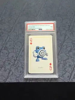 Pokemon: Poliwhirl Stadium Yellow Pocket Card Non-holo Japan - PSA 7 - PSA 7 - Image 1