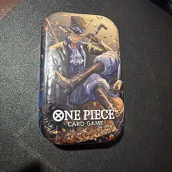 One Piece TCG Card Game - Sabo Mini Tin Vol.2 English 2 Packs Of OP 13 - Image 1