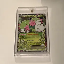 Pokemon Shaymin EX XY148 Black Star Promo Holo Card Pokemon TCG Card Stock - Image 1