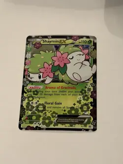 Pokemon Shaymin EX XY148 Black Star Promo Holo Card Pokemon TCG Card Stock - Image 2