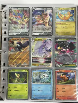 Pokemon Card Collection Binder Lot Holo Rare Mega Gengar Pikachu Marshadow - Image 3