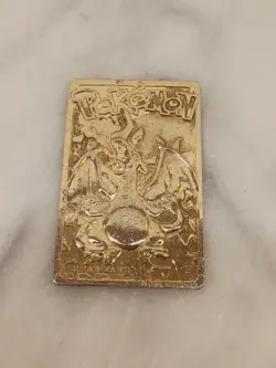 Charizard - Pokemon 1999 Burger King - 23K Gold Plated Card - Image 1