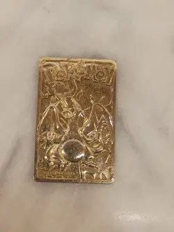 Charizard - Pokemon 1999 Burger King - 23K Gold Plated Card - Image 2