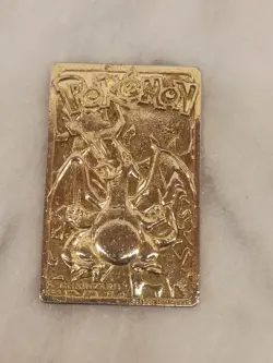 Charizard - Pokemon 1999 Burger King - 23K Gold Plated Card - Image 3
