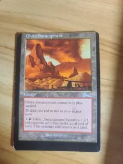 Ghitu Encampment MISPRINT Urza's Legacy Regular MISPRINT English MP MTG - Image 1