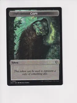 MAGIC THE GATHERING MTG COMMANDER: LORWYN ECLIPSED DOUBLE TOKEN COPY / PLANT - Image 1