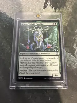 MTG Anara, Wolvid Familiar - Commander Legends (CMR) #214 Magic the Gathering - Image 3