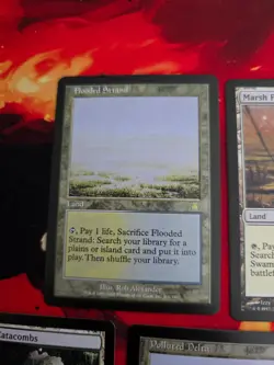 MTG "Sticker" CEDH EDH Fetch Lands Complete Set of 10 - Image 2