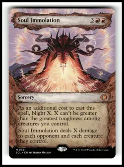 Soul Immolation (Showcase) M Lorwyn Eclipsed 321 NM - Image 1