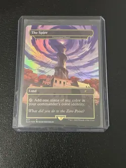 Magic The Gathering x Fortnite SLD Entire Full Art Foil Land Set +The Spire Foil - Image 3