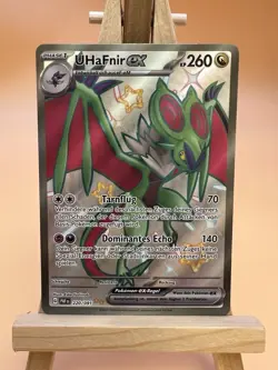 Pokemon UHaFnir EX Deutsch PAF 220/091 NM - Image 1