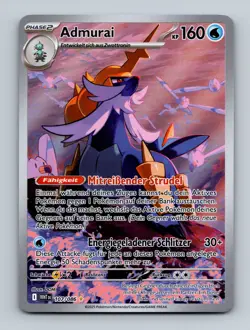 Admurai – 107/086 – Back to Legends WHT – Holo – Deutsch – Pokemon Karte - Image 1