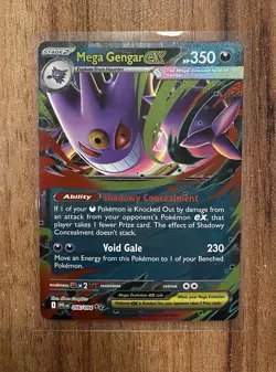 Pokemon Phantasmal Flames Mega Gengar ex 056/094 English - Image 1